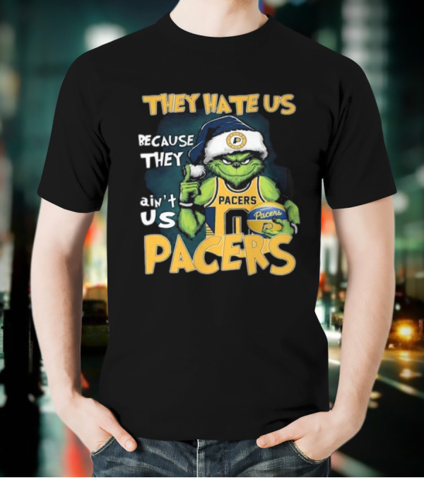 Grinch They Hate Us Because They Ain’t Us Packers T-Shirt