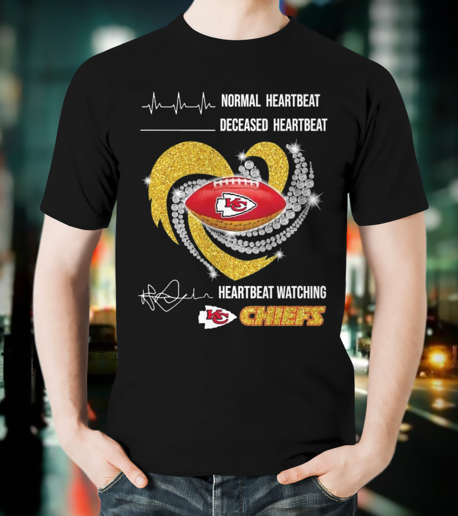 Heartbeat Ing Kansas City Chiefs 2025 T-Shirt