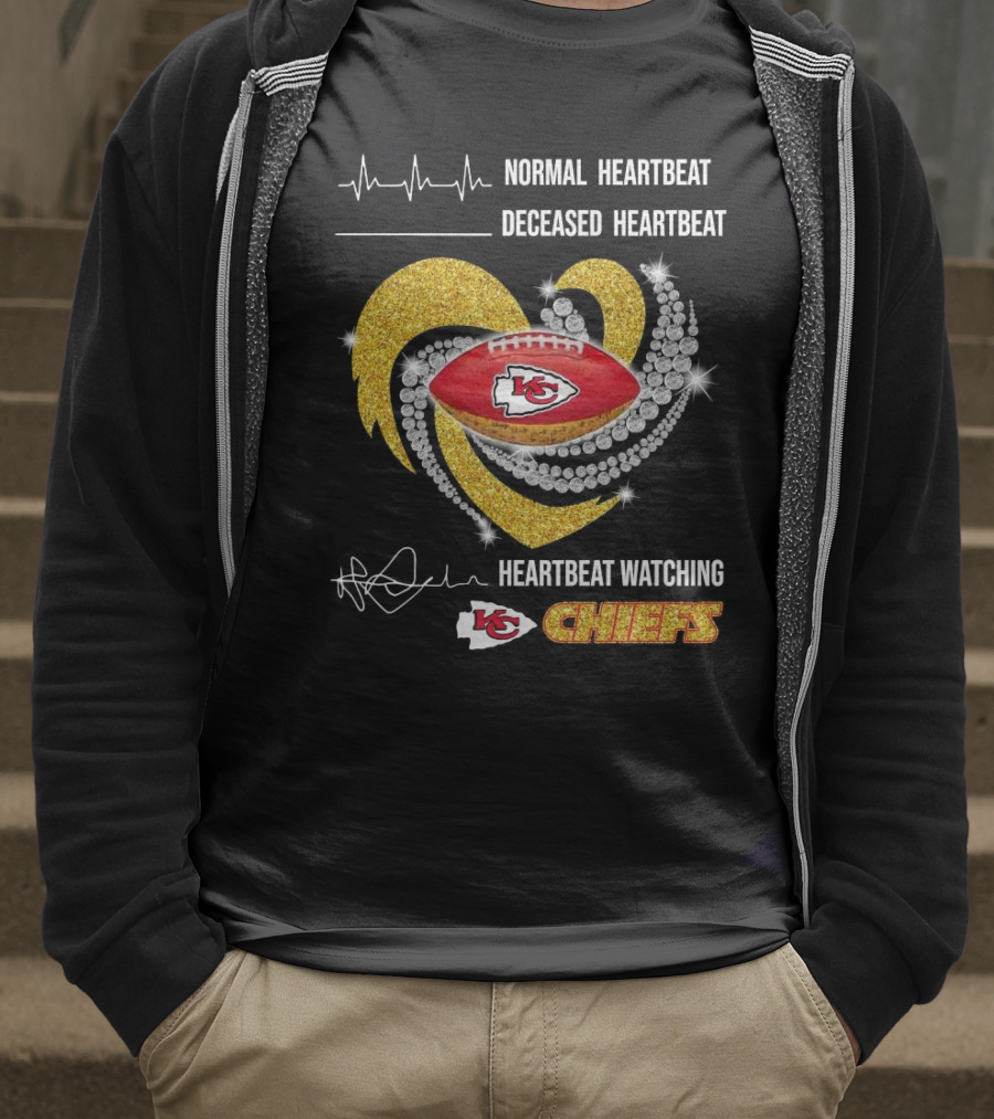 Heartbeat Ing Kansas City Chiefs 2025 T-Shirt