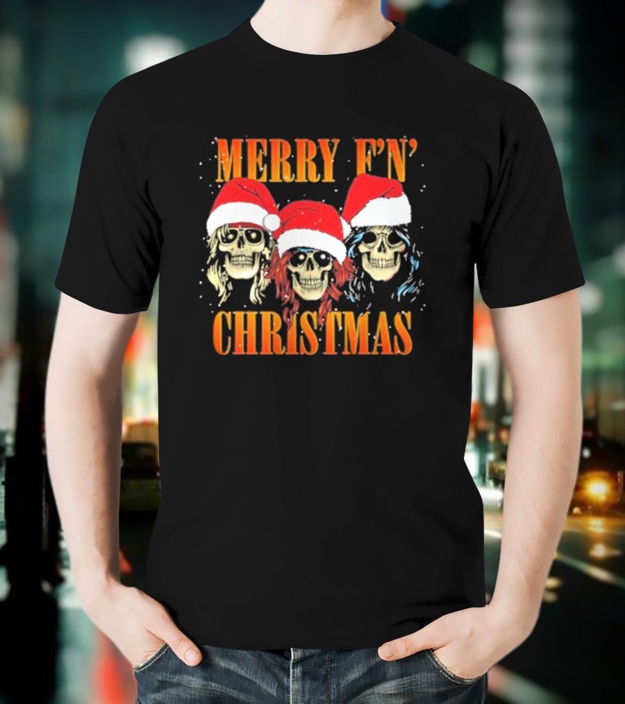Guns N’ Roses Merry F’N’ Christmas T-Shirt
