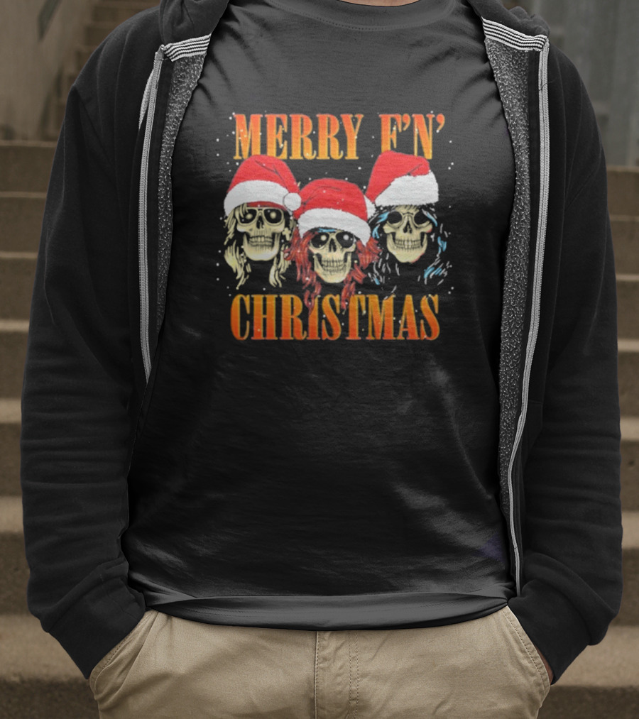 Guns N’ Roses Merry F’N’ Christmas T-Shirt