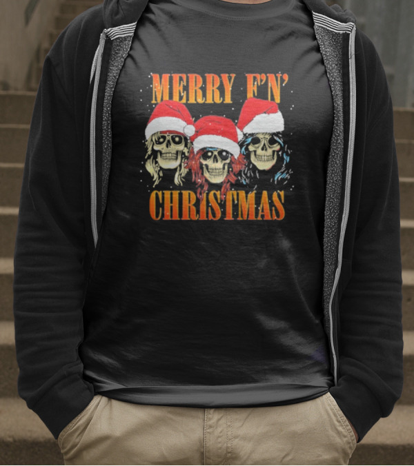 Guns N’ Roses Merry F’N’ Christmas T-Shirt