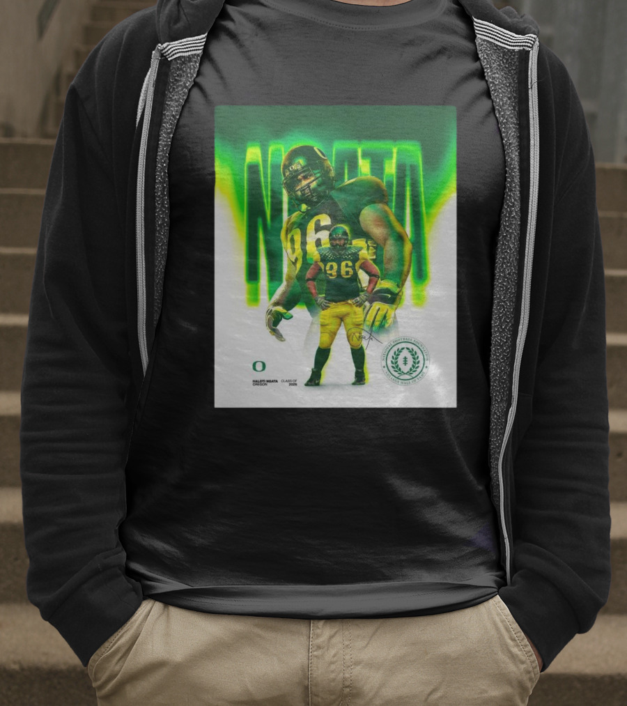 Haloti Ngata Oregon Ducks Football Inducted Into The College Football Hall Of Fame Of The Class Of 2025 T-Shirt