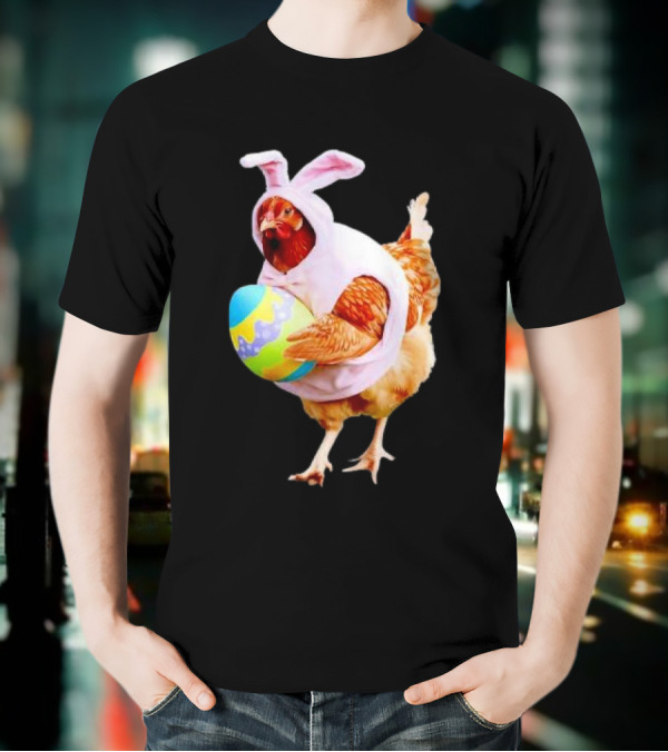 Happy Easter Chicken Bunnies T-Shirt