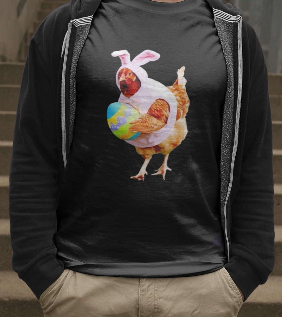 Happy Easter Chicken Bunnies T-Shirt