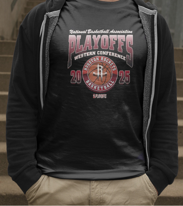 Houston Rockets 2025 NBA Playoff Eastern Conference T-Shirt