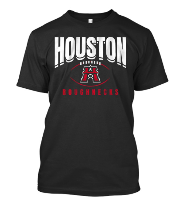 Houston Roughnecks Football Outline T-Shirt