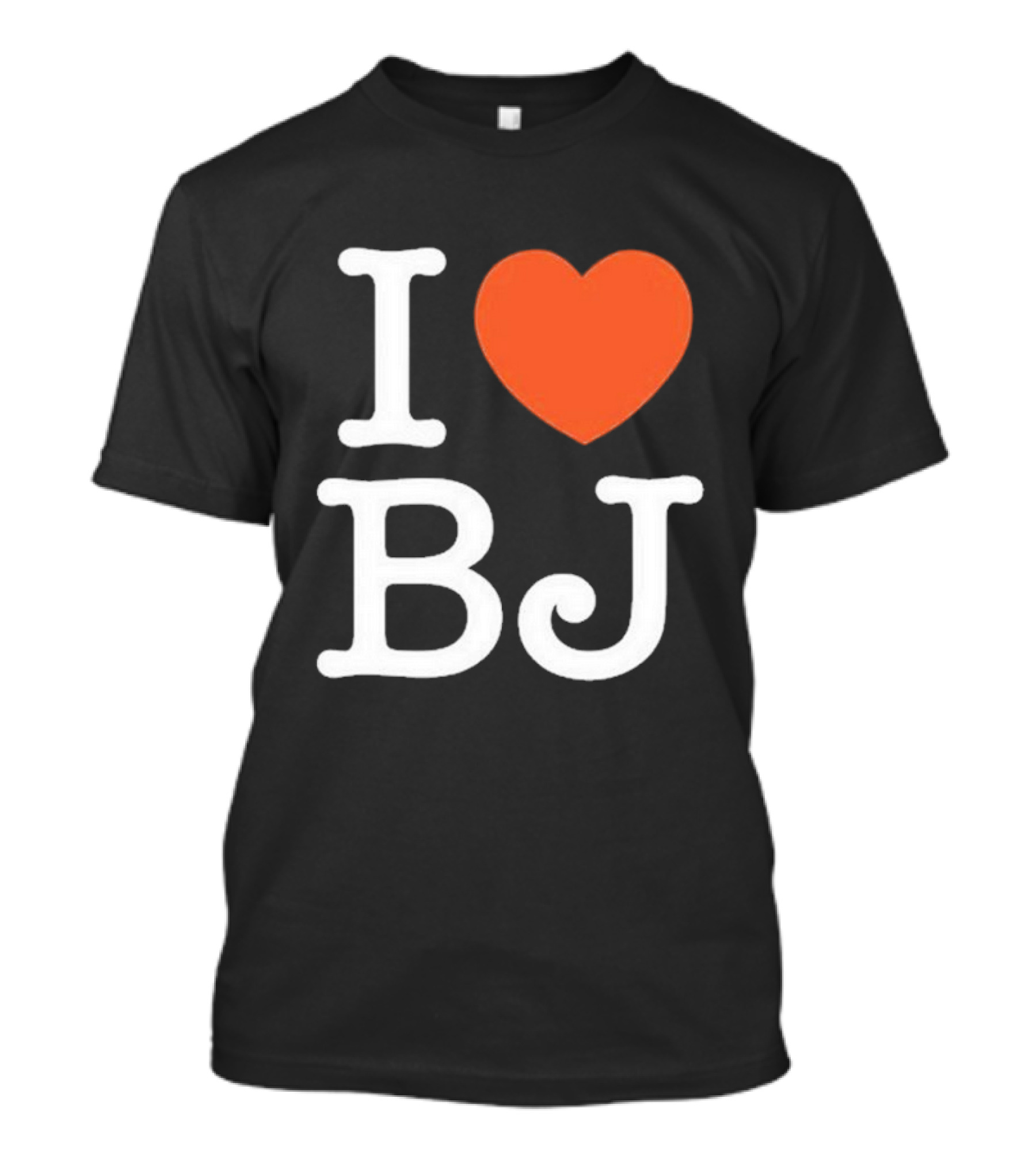 I Love Bj Ben Johnson T-Shirt