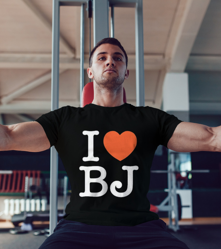 I Love Bj Ben Johnson T-Shirt