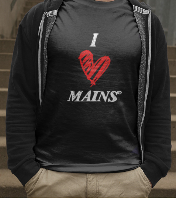 I Love Mains T-Shirt