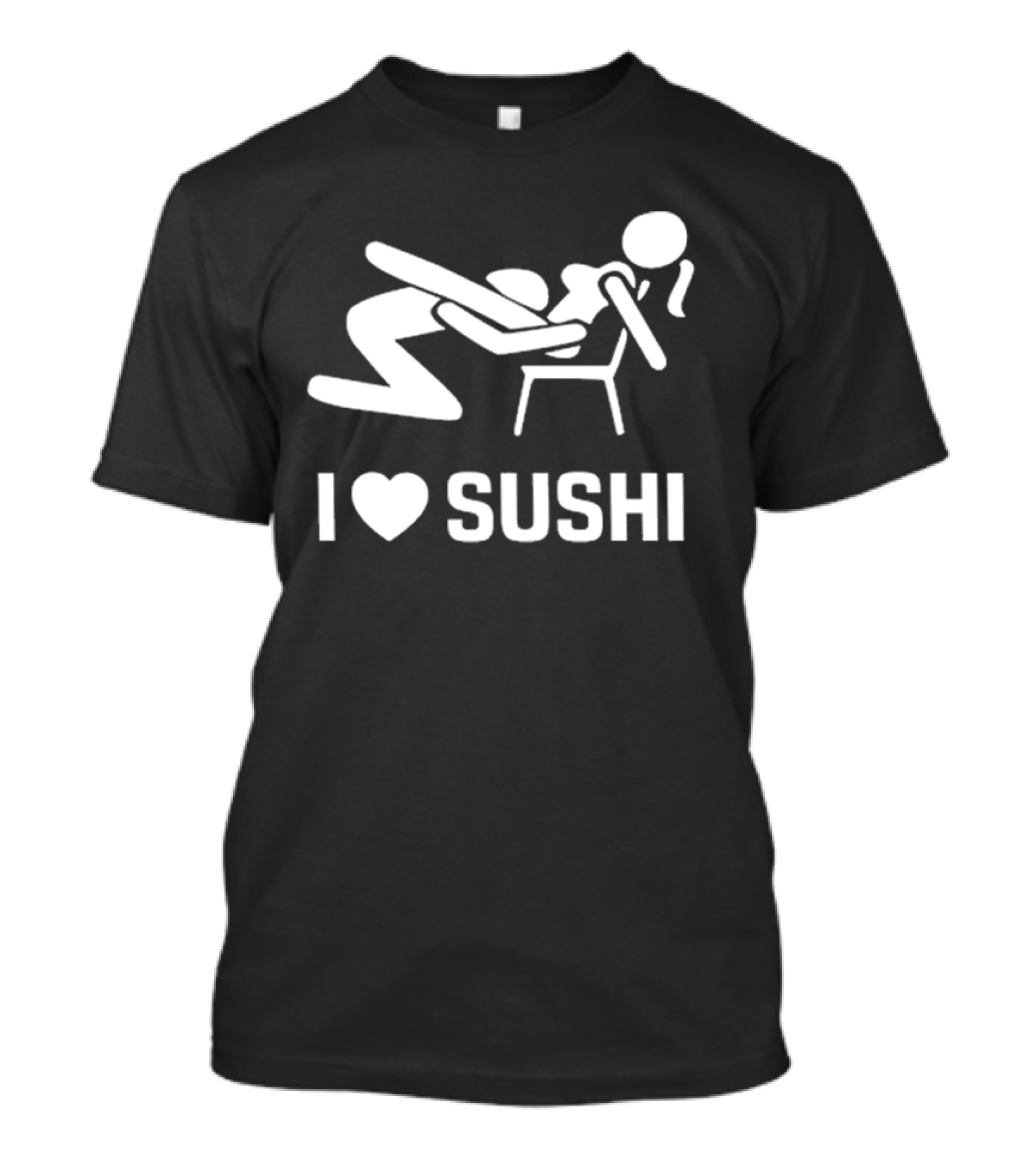 I Love Sushi Sex With Joke Japan T-Shirt