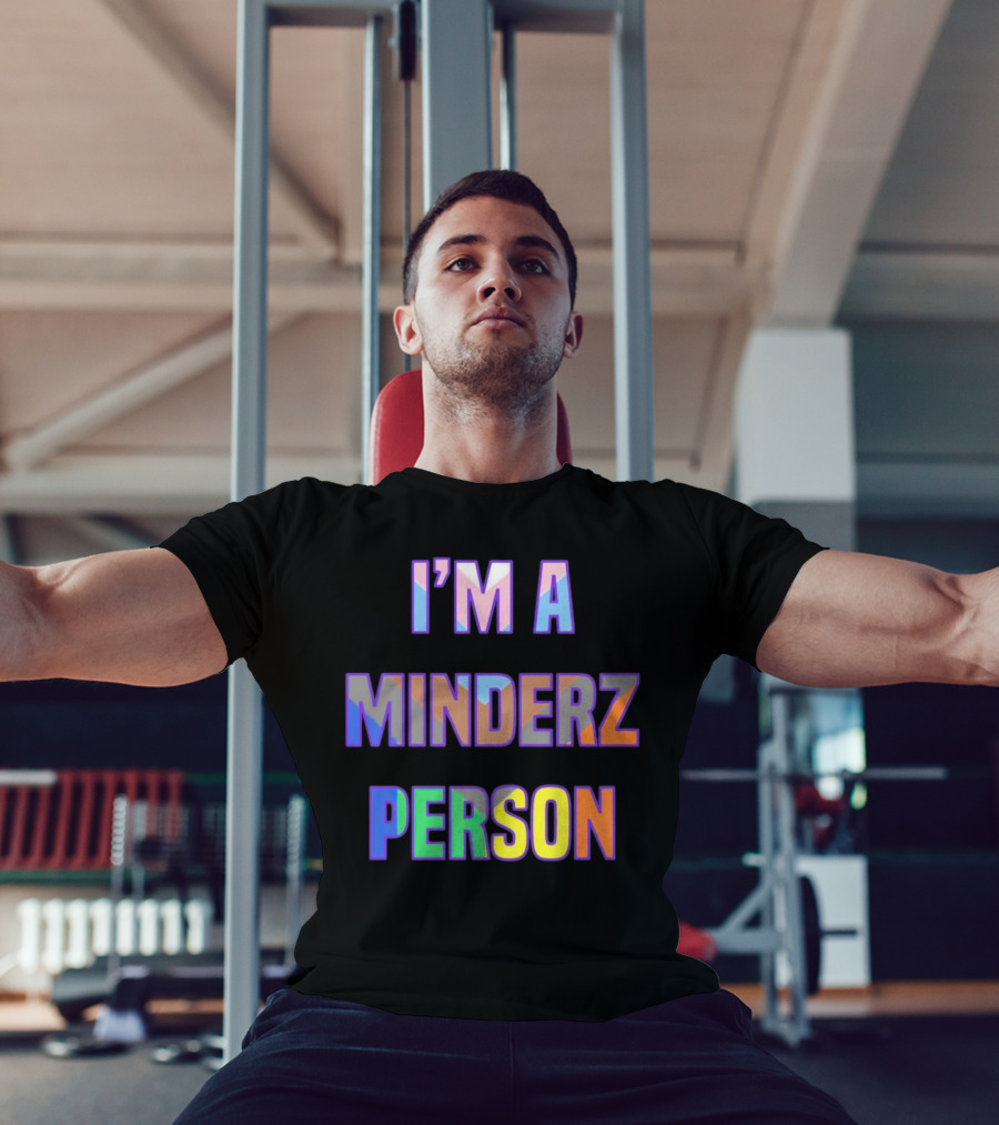 I’m A Minderz Person Rainbow Holographic T-Shirt