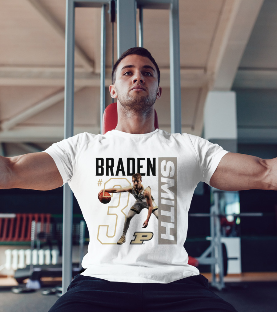 Braden Smith #3 Purdue Basketball P T-Shirt