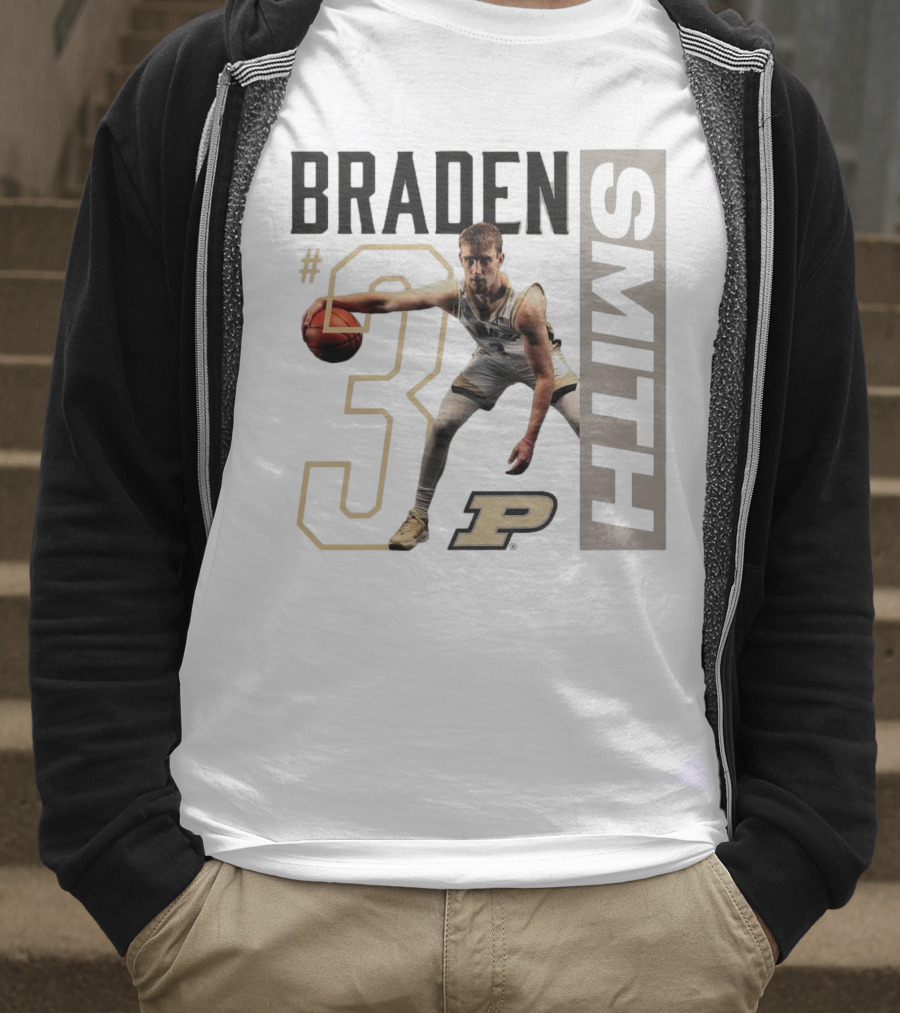 Braden Smith #3 Purdue Basketball P T-Shirt