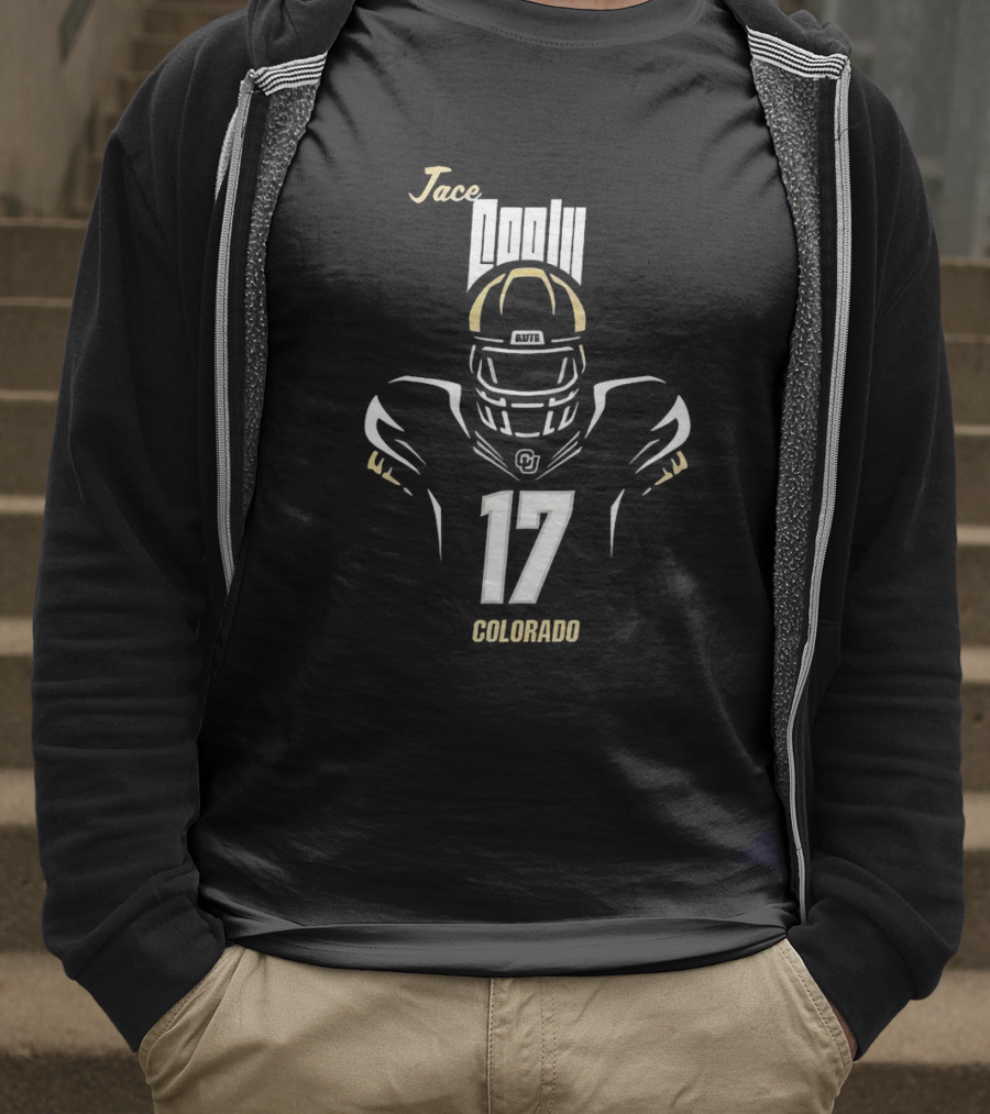 Jace Feely Colorado Football 17 Player T-Shirt