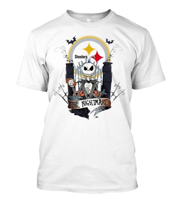Jack Skellington Steelers The Nightmare T-Shirt