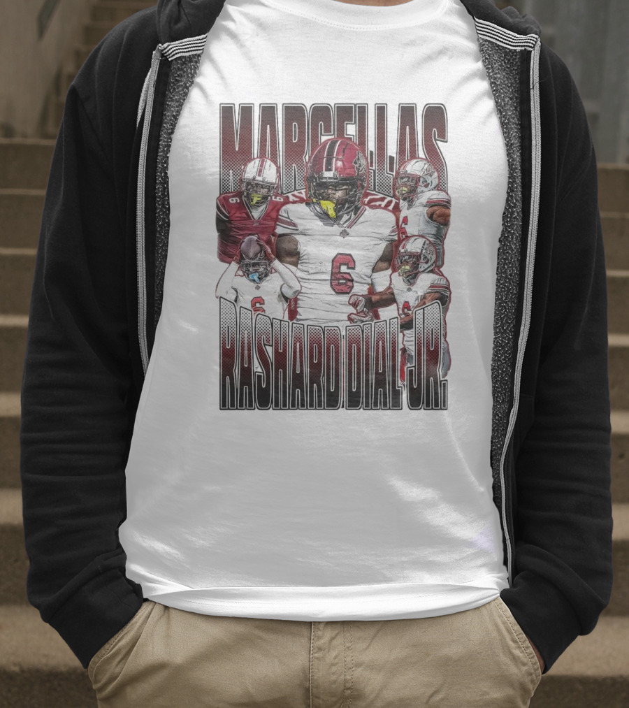 Marcellas Rashard Dial Jr South Carolina Football Gamecocks Vintage T-Shirt