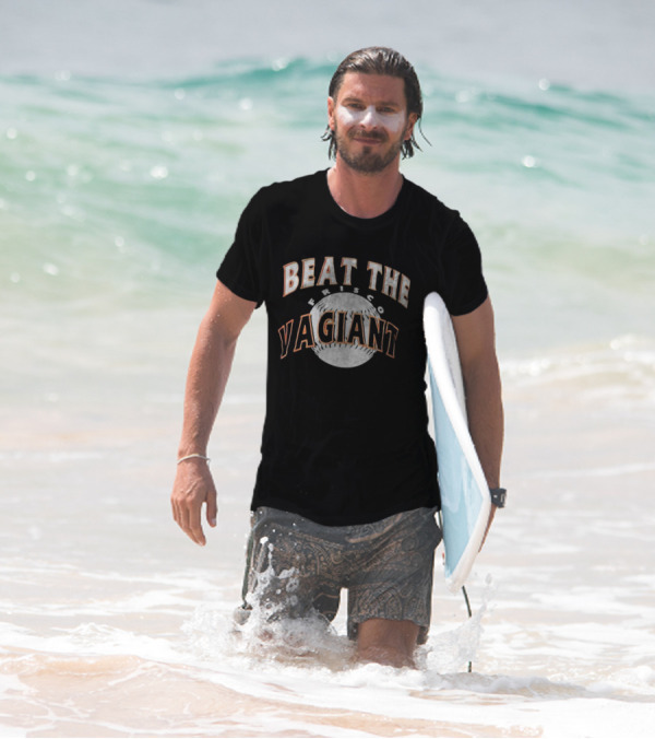 Beat The Frisco Vagiants Baseball T-Shirt