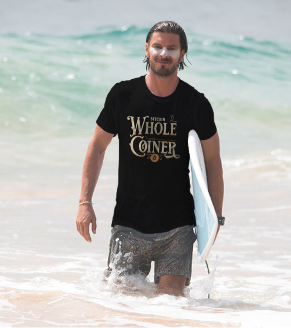 Bitcoin Whole Coiner Crypto T-Shirt