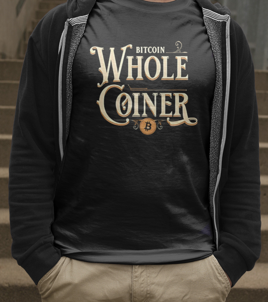 Bitcoin Whole Coiner Crypto T-Shirt