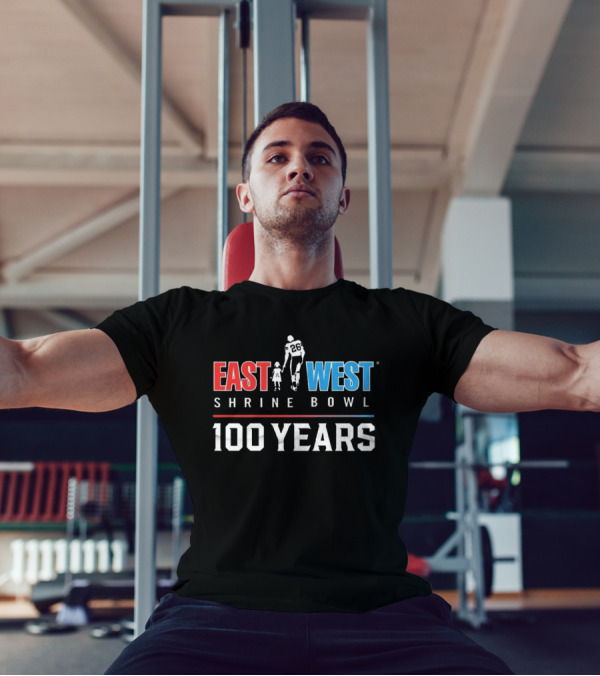 East West Shrine Bowl 2025 Celebrating 100 Years T-Shirt