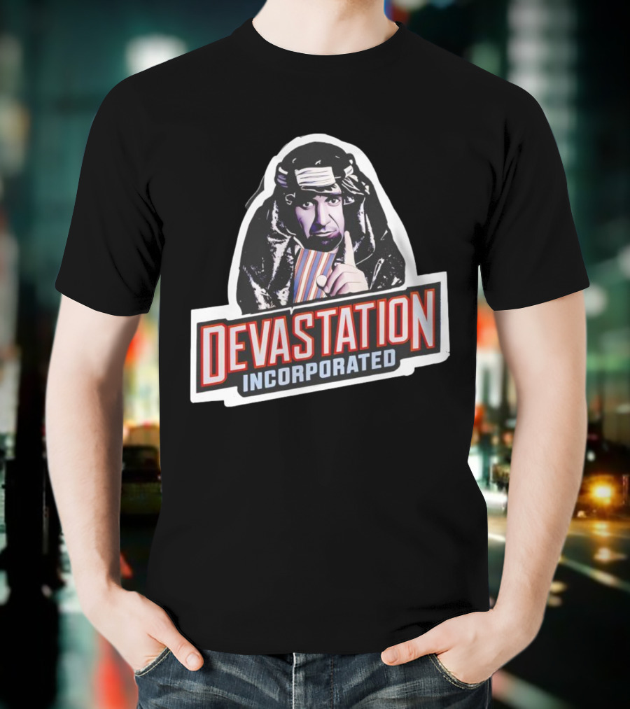 Devastation Incorporated Skandar Akbar Iconic Wrestling Legend T-Shirt