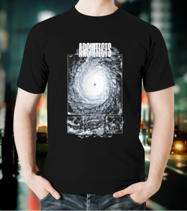 Architects Nowhere To Go Blackhole Spiral T-Shirt