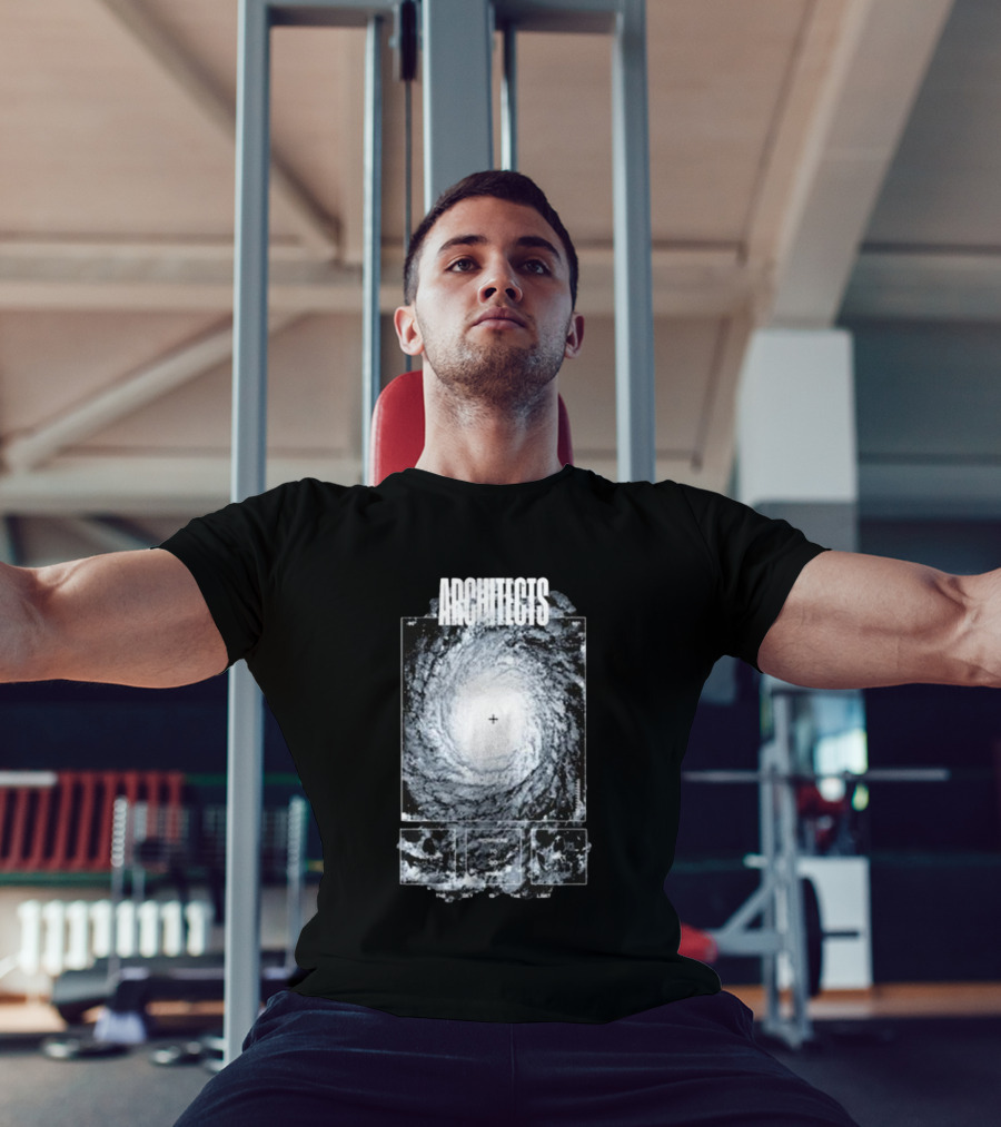 Architects Nowhere To Go Blackhole Spiral T-Shirt
