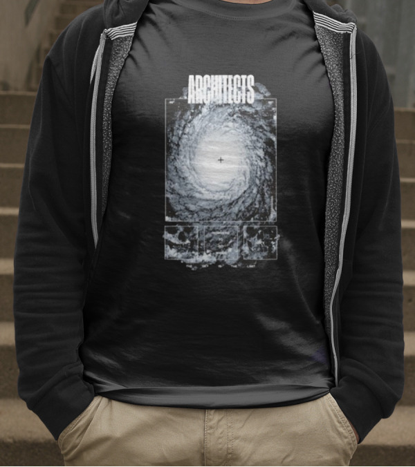 Architects Nowhere To Go Blackhole Spiral T-Shirt