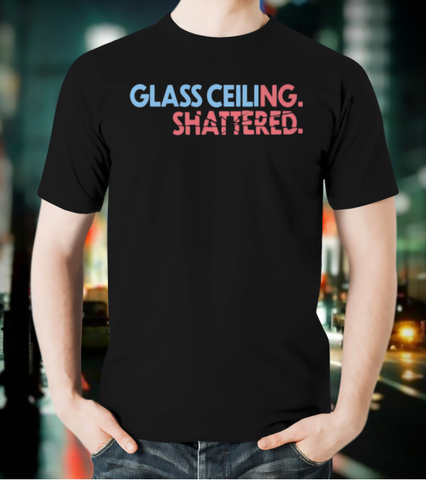 Glass Ceiling Shattered Empowerment T-Shirt