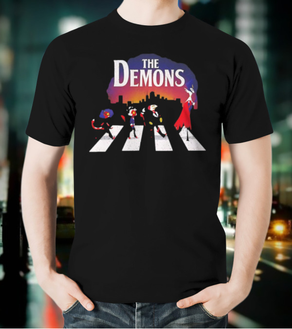Hazbin Hotel Demons Walking Crosswalk T-Shirt