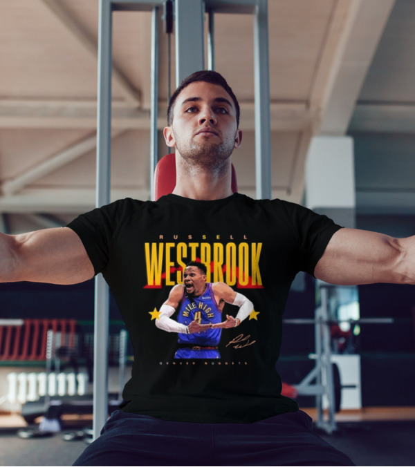 Russell Westbrook Mile High Denver Nuggets Signature T-Shirt