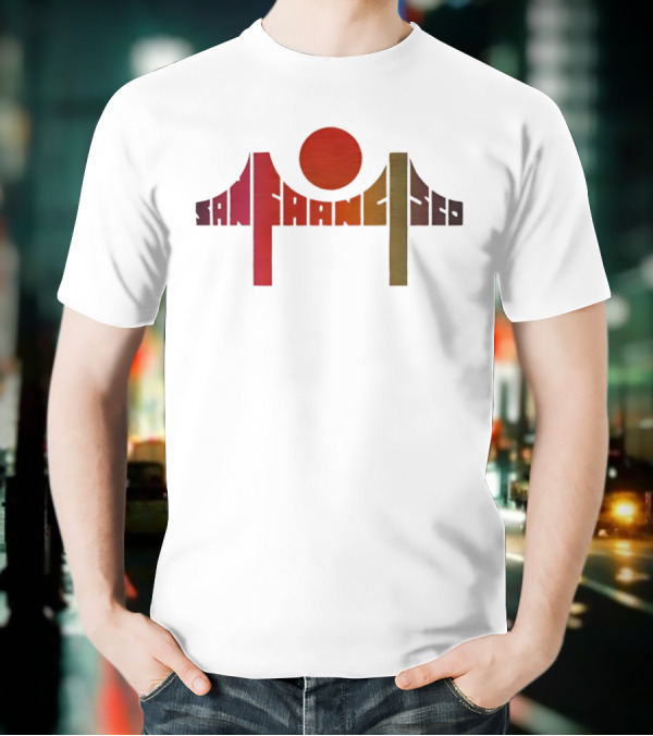 Death Proof Arlene San Francisco Golden Gate Bridge Sun T-Shirt