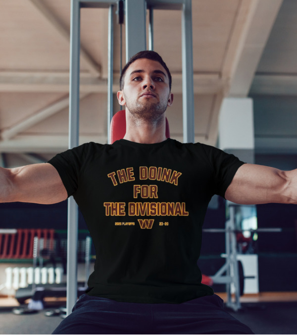 The Doink For The Divisional 2025 Playoffs Washington Commanders 23-20 T-Shirt