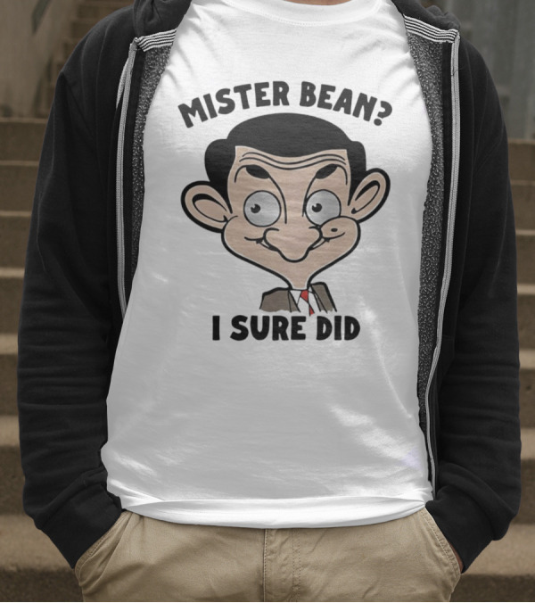 Mister Bean I Sure Did Face T-Shirt