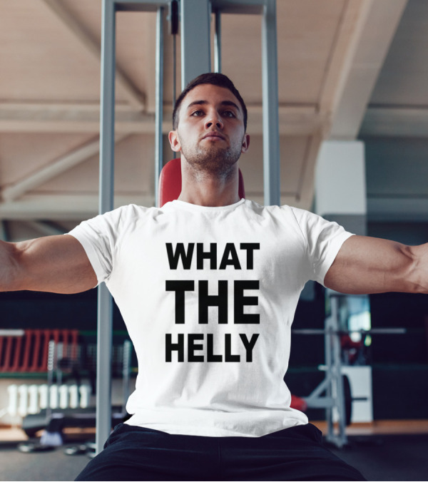 1 800 Wthelly Hotline Humor Statement Phone Graphic T-Shirt