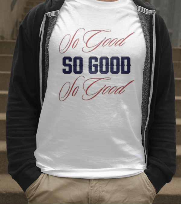 So Good So Good Boston 1987 8th Inning T-Shirt