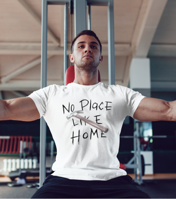Badflowermusic No Place Like Home Hammer T-Shirt