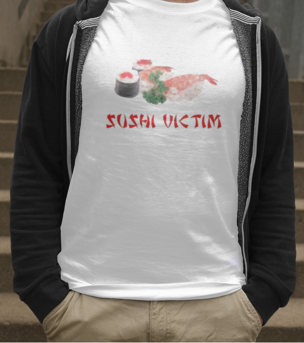 Acervo Kali Uchis Sushi Victim Nigiri And Rolls With Wasabi T-Shirt