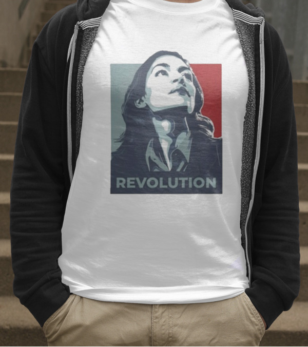 Alexandria Ocasio-Cortez AOC Revolution Inspiration T-Shirt