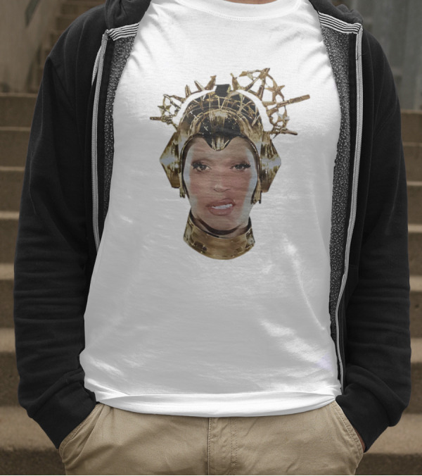 Beyoncé Cowboy Carter Bigface Metallic Headpiece T-Shirt