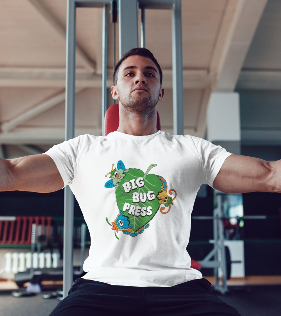 Big Bug Press Leafy Lunchtime Cute Cartoon Characters T-Shirt