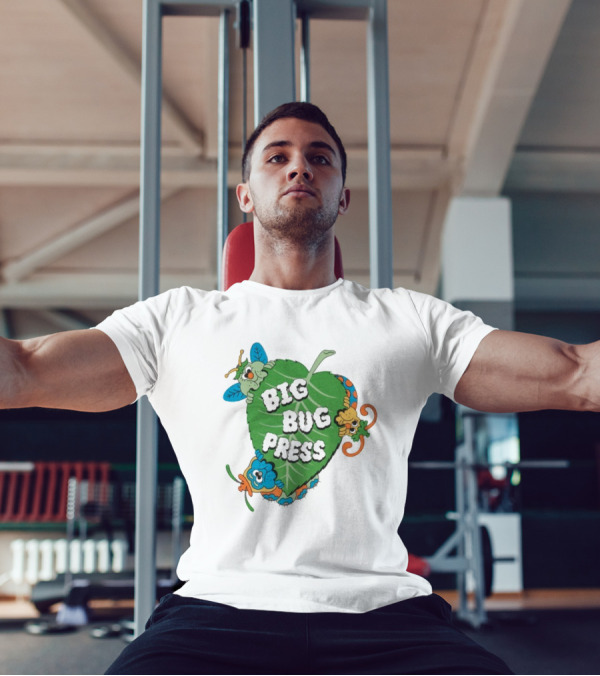 Big Bug Press Leafy Lunchtime Cute Cartoon Characters T-Shirt