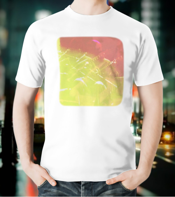 Big Thief Live At Revolution Hal Multicolored Guitar Overlay T-Shirt