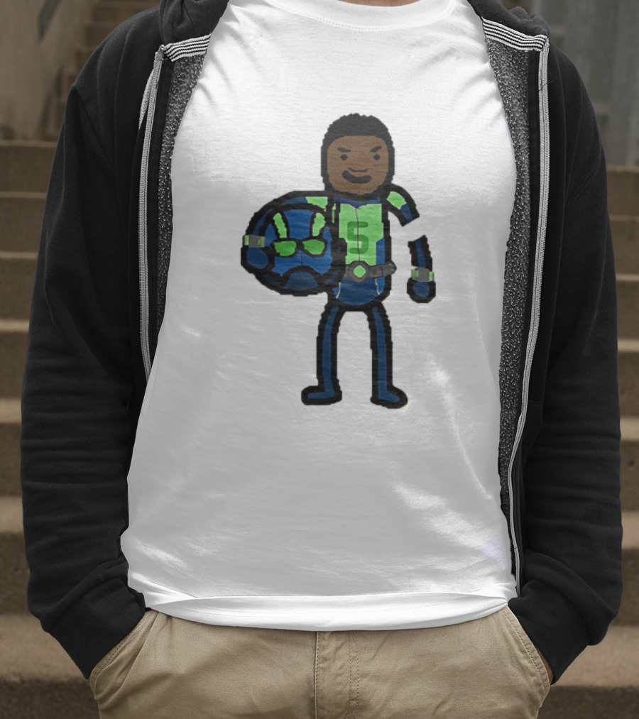 "Anthony Edwards No.5 Cartoon Ant-Man Style Minnesota Timberwolves" T-Shirt