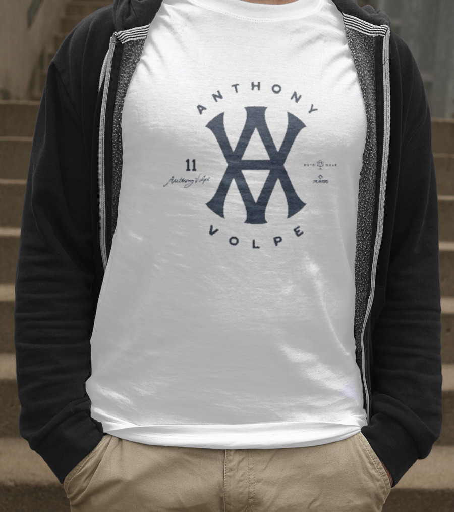 Anthony Volpe AV 11 Signature Icon Symbol Collection T-Shirt