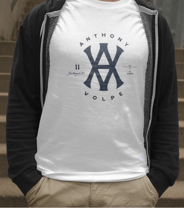 Anthony Volpe AV 11 Signature Icon Symbol Collection T-Shirt