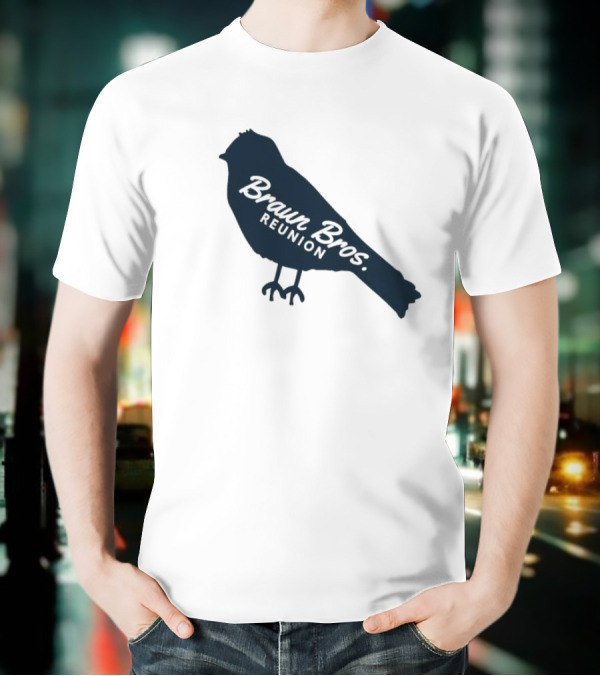 Braun Bros Reunion Bird Silhouette T-Shirt