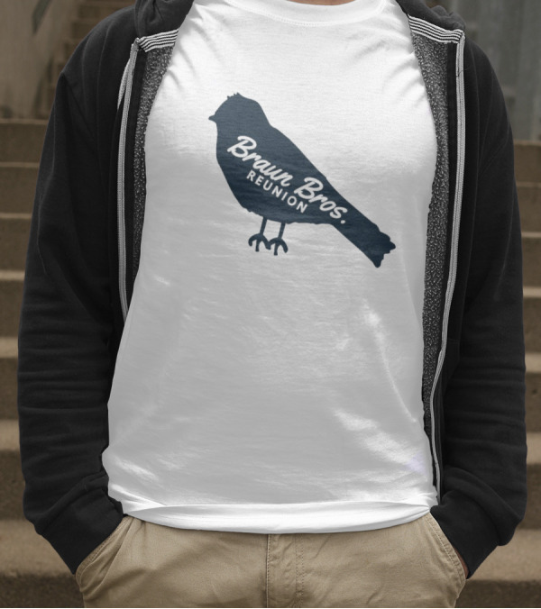 Braun Bros Reunion Bird Silhouette T-Shirt