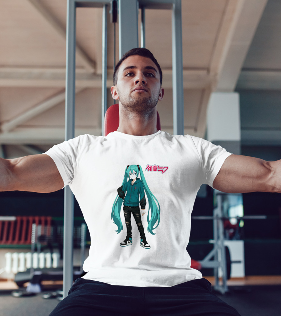 初音ミク Atlanta Miku Character T-Shirt